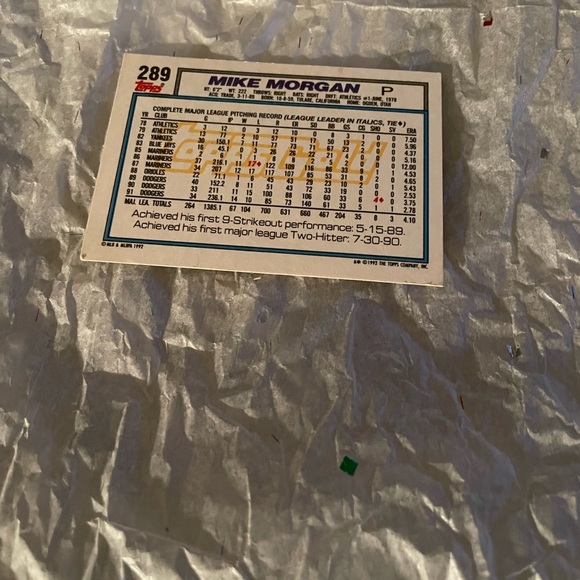 TOPPS ⭐️BASEBALL⚾️CARDS1️⃣9️⃣9️⃣2️⃣ - Picture 8 of 8